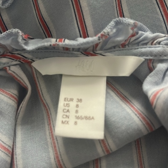 H&M Tie Strap Shoulder - size 8 - Picture 5 of 8